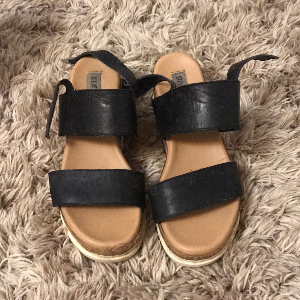 steve madden platform sandals size 7
